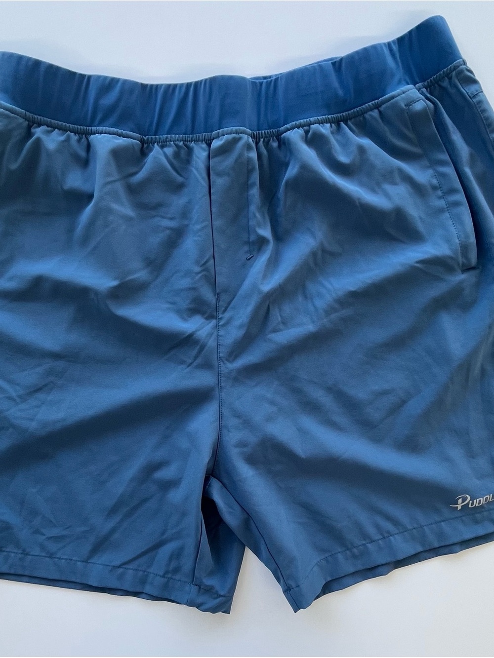 Pudolla Athletic Shorts pockets; labeled 2XL; see measurements for right fit